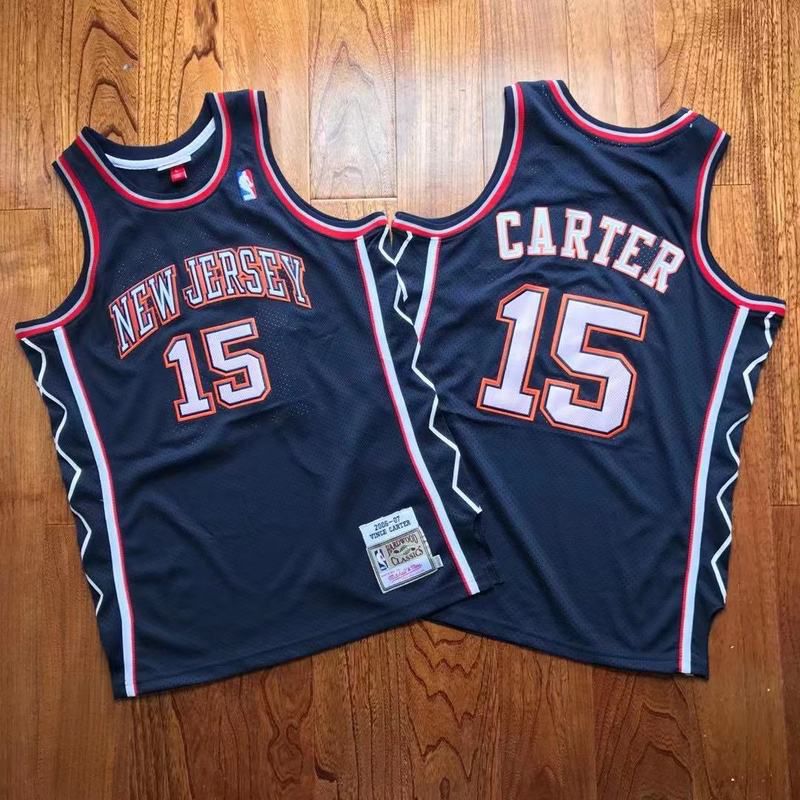 Cheap Men Toronto Raptors 15 Carter Blue Embroidered NBA Jerseys